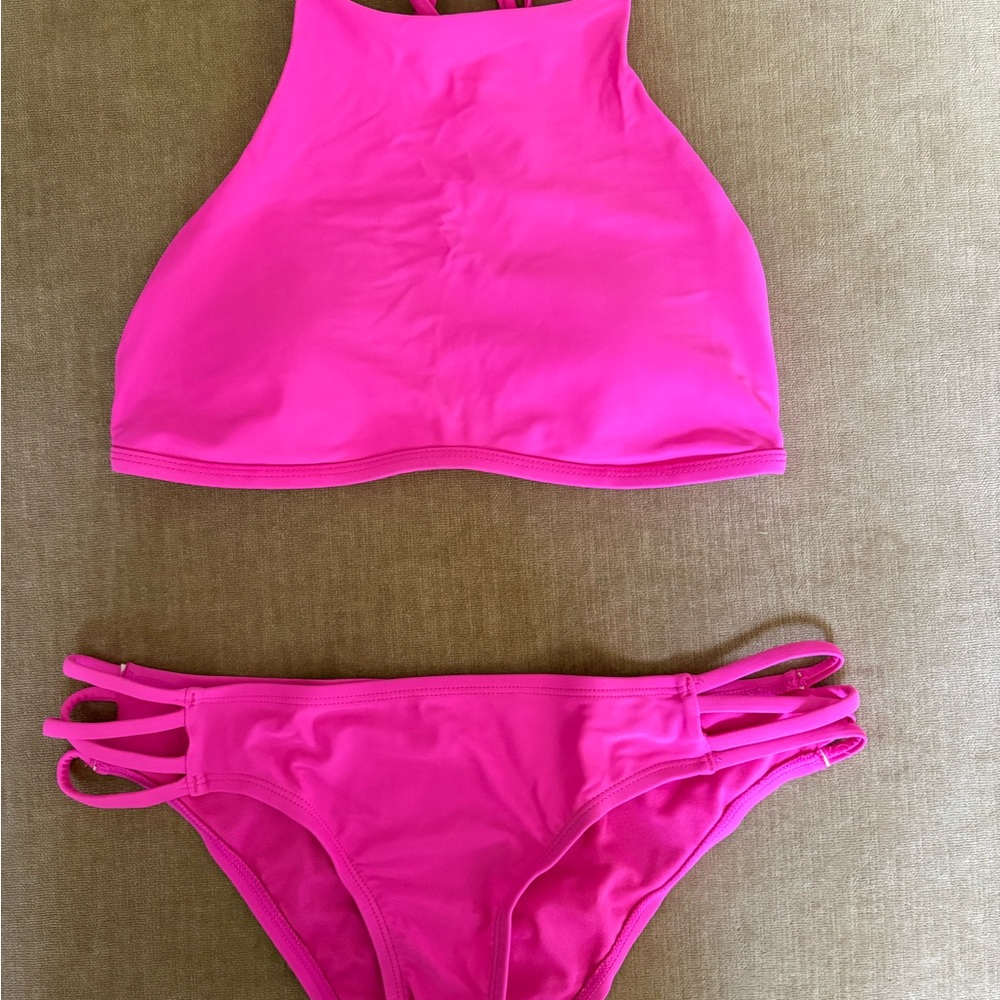Vibrant Pink Bikini Set